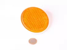 prism round yellow  (plastic)